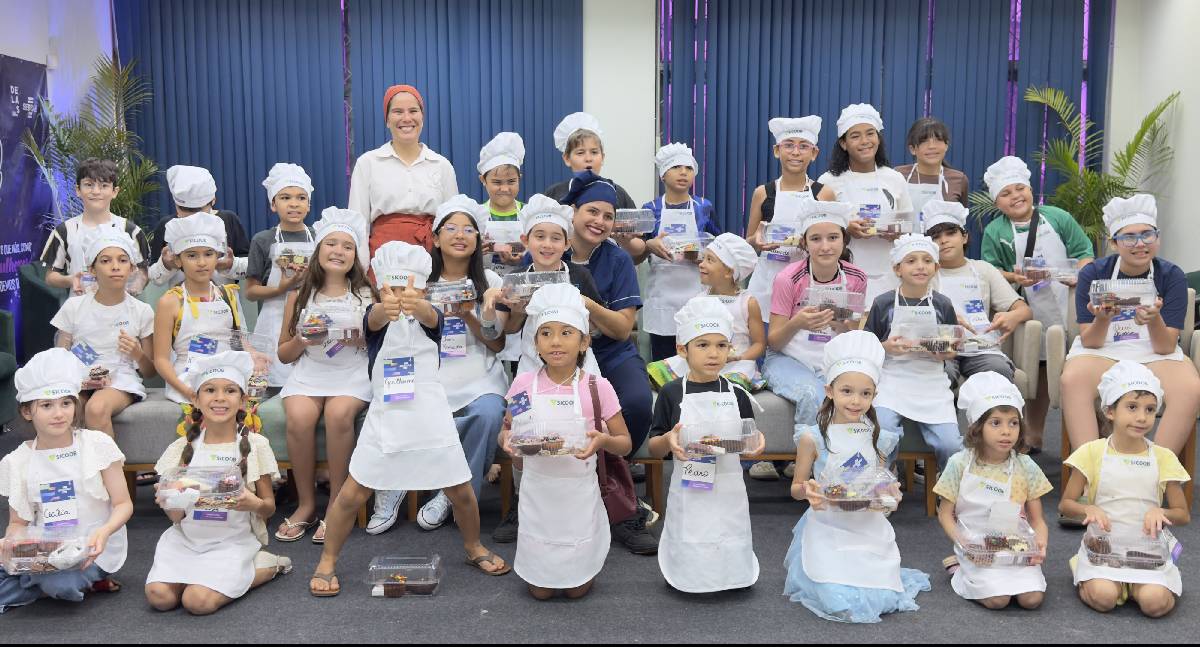Oficina de chocolate apresenta cacau de Rondônia a 70 crianças em Ji-Paraná