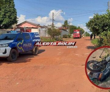 Motociclista fica ferido após queda em Rondônia