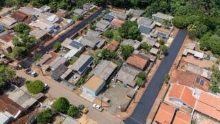 Prefeitura de Jaru conclui asfaltamento de ruas no Setor 06