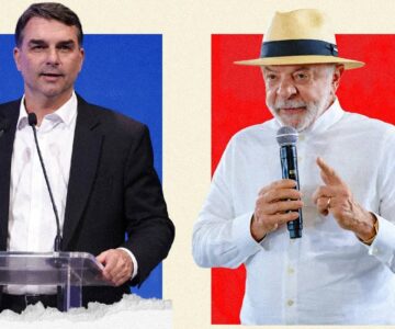 Lula e Flávio Bolsonaro encerram campanha com atos no Sudeste antes do 1º turno