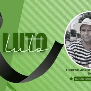 Nota de pesar: Alfredo Jorge Ben Junior Amorim da Silva