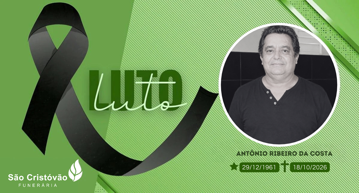 Nota de Pesar: Antônio Ribeiro da Costa (Toinho)