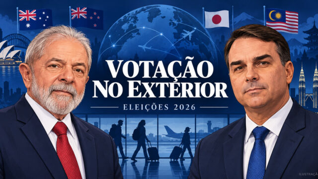 Lula vence em 40 países; Flávio Bolsonaro, em 12, na votação no exterior