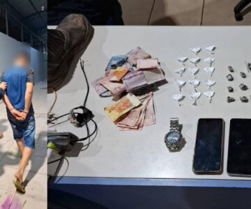 Ação do 5º BPM resulta na prisão de dupla e apreensão de 95 porções de drogas no Jardim Santana
