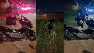 Ação do Setor 15 do 5º BPM recupera motocicleta furtada após vítima ser enganada na zona leste de Porto Velho