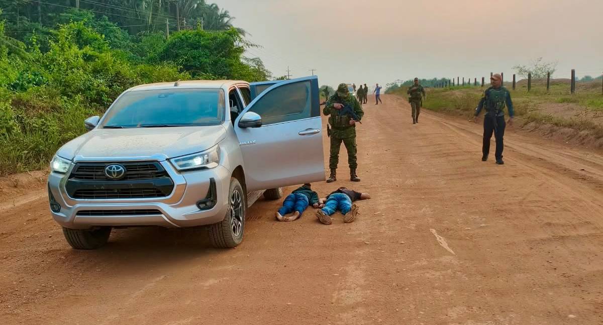 Ação integrada das forças de segurança recupera três veículos roubados e intercepta suspeitos em Nova Mamoré