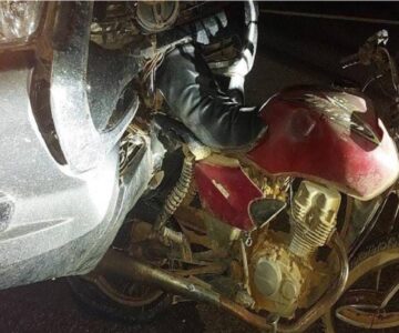 Adolescente morre após colisão traseira entre motocicleta e caminhonete na BR-429