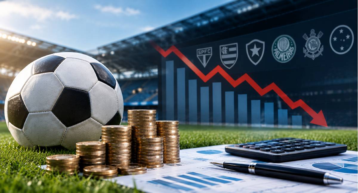 Agência de Fair Play lança painel de transparência financeira e aponta R$ 25 bilhões em dívidas nos clubes das Séries A e B