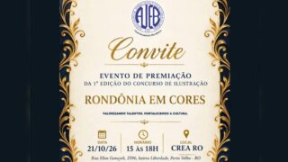 AJEB-RO realiza premiação do 1º Concurso de Ilustração “Rondônia em Cores” no auditório do CRA-RO