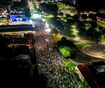 Banda K7 encerra programação dos 112 anos de Porto Velho