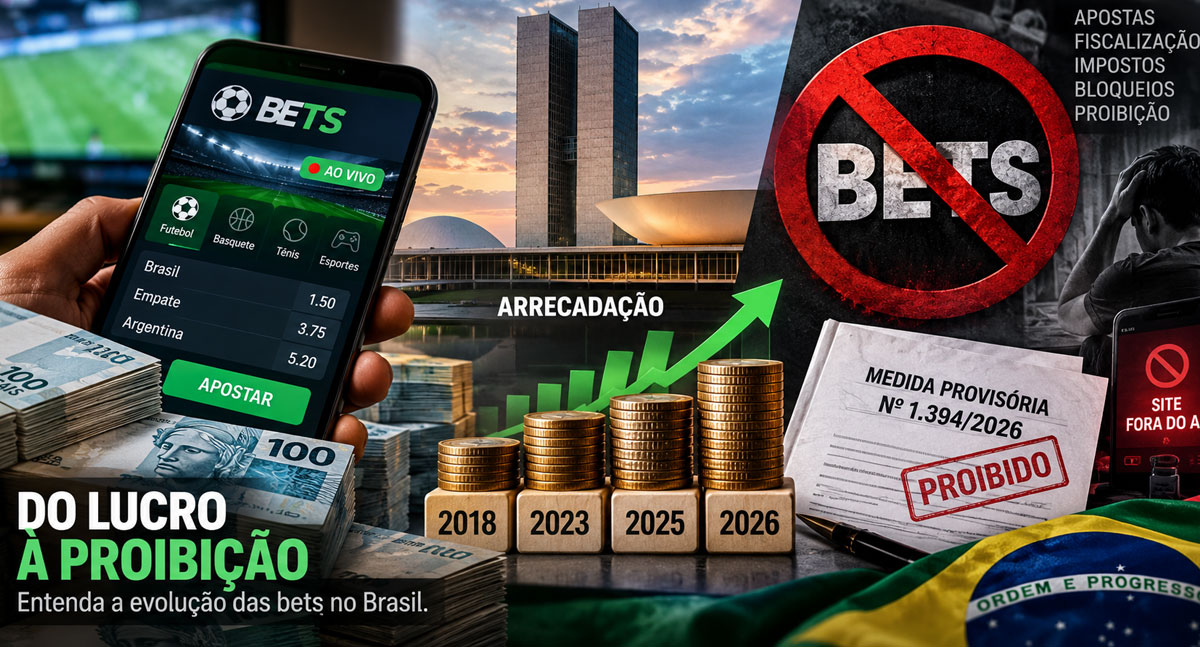 Bets: entenda quando começou a tributação e quanto o governo arrecadou