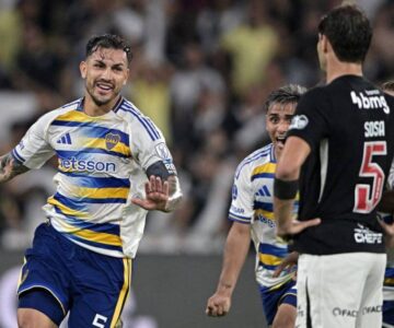 Boca Juniors vence o Vasco no Maracanã e garante vaga na final da Copa Sul-Americana