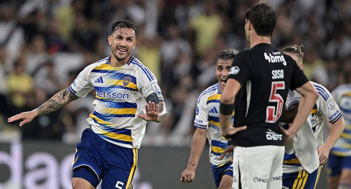 Boca Juniors vence o Vasco no Maracanã e garante vaga na final da Copa Sul-Americana