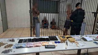 BOPE prende cinco homens e apreende adolescente por tráfico em Porto Velho