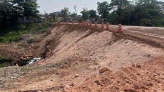 Cai N’água libera tráfego após avanço de obra em Porto Velho