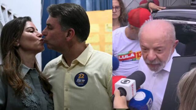 Candidatos à Presidência votam na manhã deste domingo durante o segundo turno das Eleições 2026