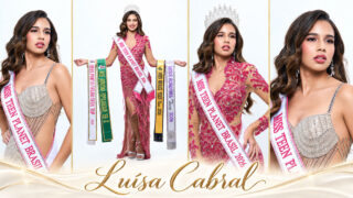 Luísa Cabral representa o Brasil no Miss Teen Planet