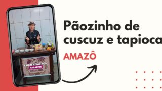 Pãozinho de cuscuz e tapioca: receita para o lanche