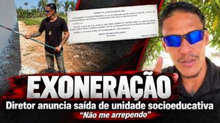 “Não me arrependo”, diz diretor ao anunciar exoneração