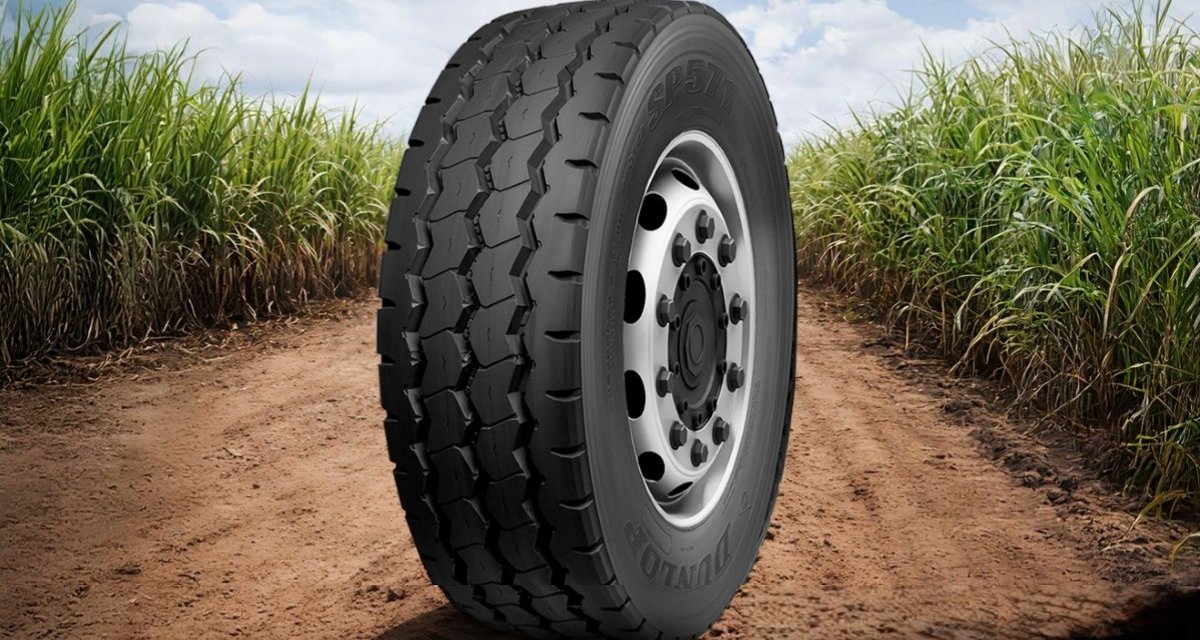 Tecnologia da Dunlop reduz emendas na estrutura dos pneus
