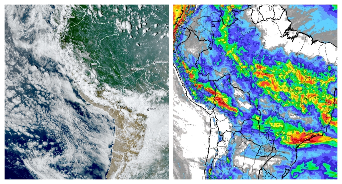 Chuva deve atingir Rondônia de forma irregular em semana de maior instabilidade no Norte