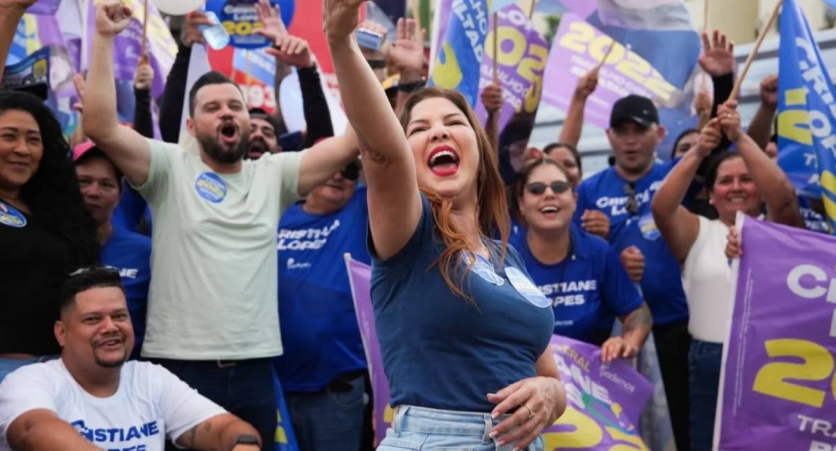 Cristiane Lopes é a deputada federal mais votada do Podemos e garante reeleição