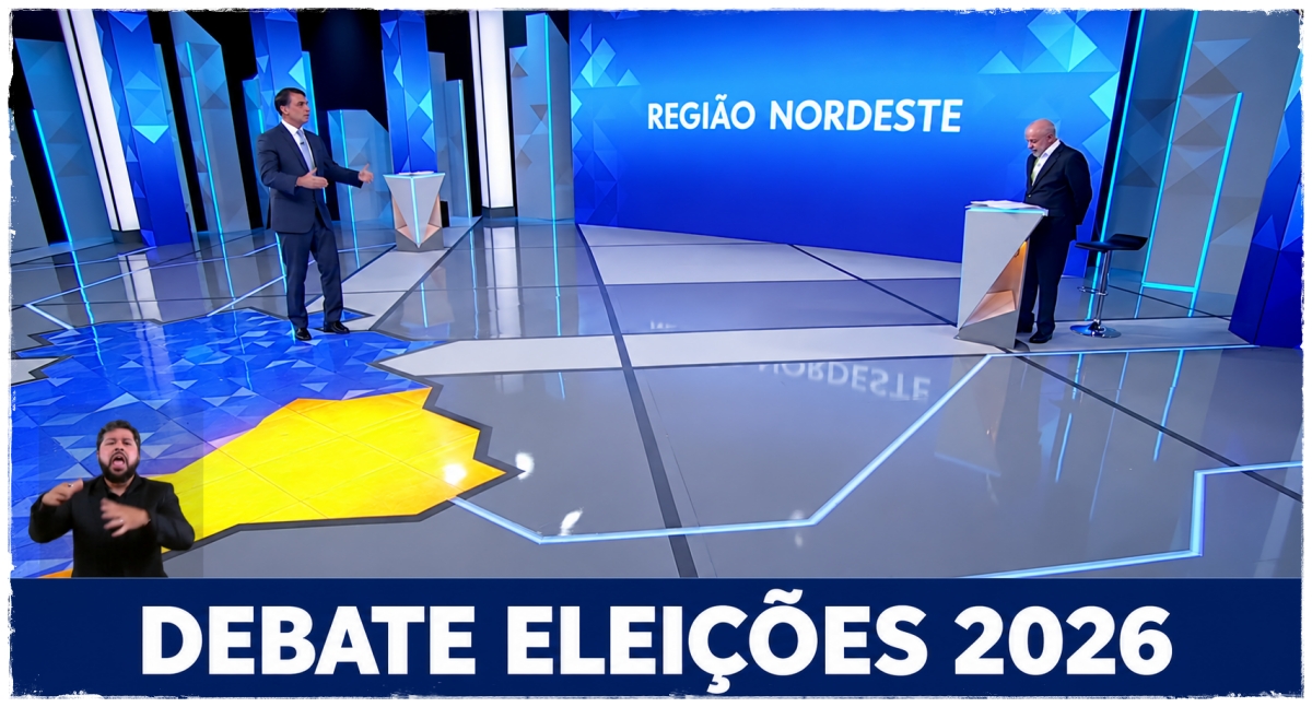 “Você não gosta do Nordeste”, diz Lula a Flávio em debate