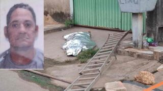 Eletricista morre após descarga elétrica e queda de escada em Porto Velho