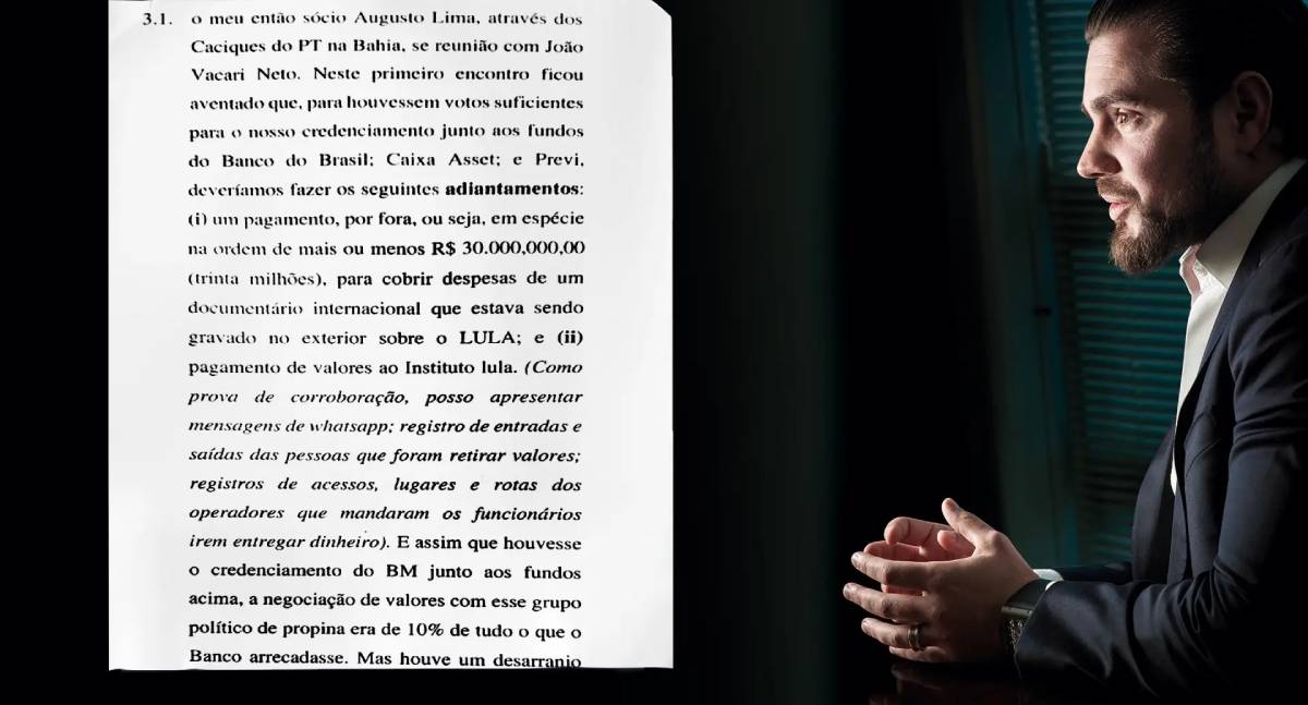 Em áudio e documentos, Daniel Vorcaro afirma ter pago R$ 30 milhões em dinheiro vivo para filme sobre Lula
