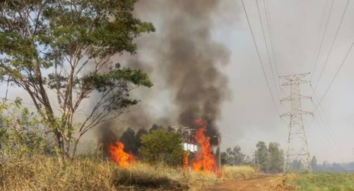 Energisa alerta para riscos das queimadas próximas à rede elétrica e reforça orientações de segurança em Rondônia
