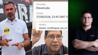 Especialista em IA aponta farsa em áudio contra Bruno Scheid, que reage: “Nós vamos chegar a quem fez isso”