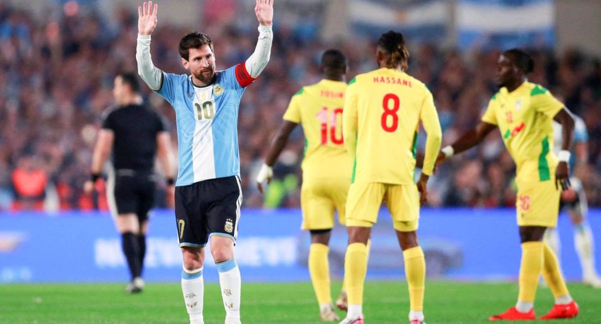 Fim de uma era: Lionel Messi se despede da seleção argentina em amistoso contra o Benin