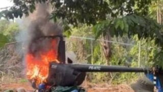 Força Aérea Brasileira intercepta e destrói helicóptero clandestino oriundo da Venezuela