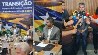 Governador eleito, Marcos Rogério realiza primeira reunião com equipe de transição em Porto Velho