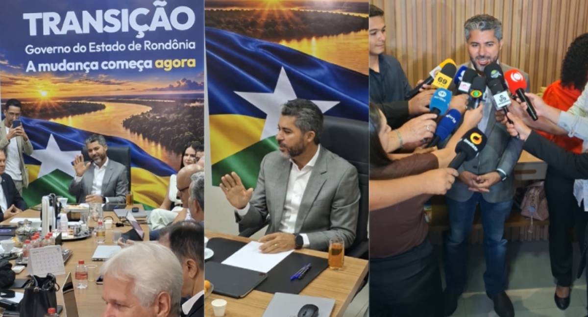 Governador eleito, Marcos Rogério realiza primeira reunião com equipe de transição em Porto Velho