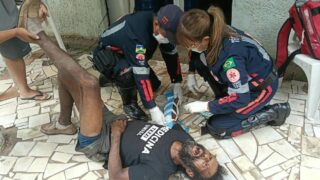 Homem é espancado a pauladas após acusações de furto na zona norte de Porto Velho