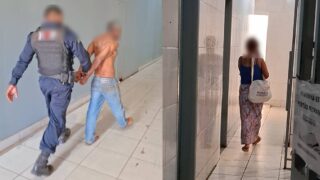 Homem é preso após agredir companheira e mãe fugir com bebê em Porto Velho