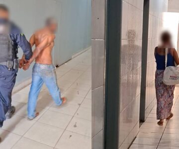 Homem é preso após agredir companheira e mãe fugir com bebê em Porto Velho