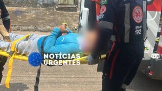Idoso de 72 anos fica gravemente ferido após cair de telhado no bairro Marechal Rondon em Porto Velho