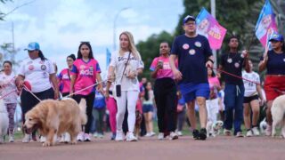 Ieda Chaves encerra campanha com Caminhada PET em Porto Velho