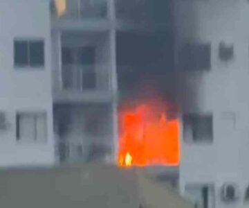 Incêndio em condomínio mobiliza Bombeiros na zona Norte