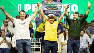 Jaime Bagattoli e lideranças da direita promovem carreata do 22 pelo interior do estado