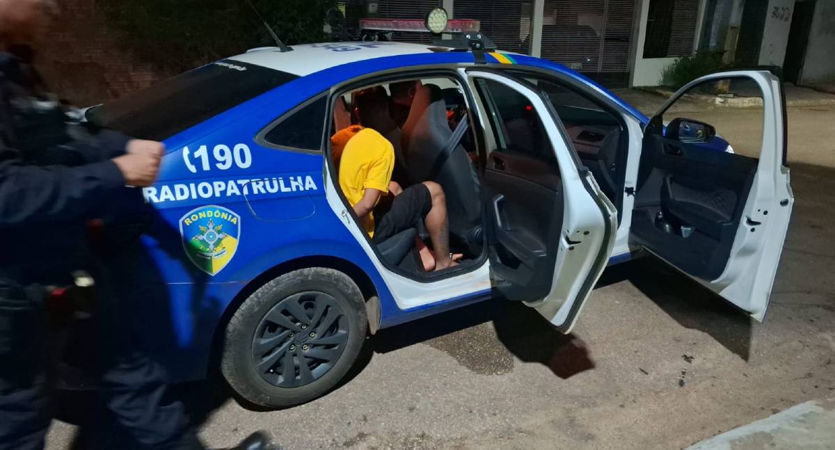 Jovem é baleado na perna após tentar desarmar policial militar durante abordagem na zona sul de Porto Velho