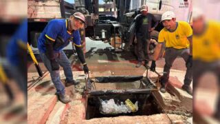 Limpeza de ecobueiros identifica descarte irregular em Porto Velho