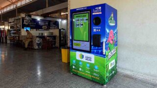 Máquinas de reciclagem pagam via Pix em Porto Velho