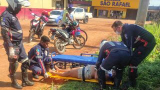 Motociclista é preso por embriaguez após acidente