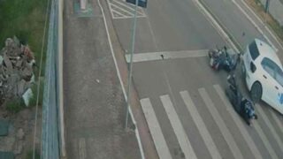 Motociclista fica ferido em colisão com carro em Porto Velho