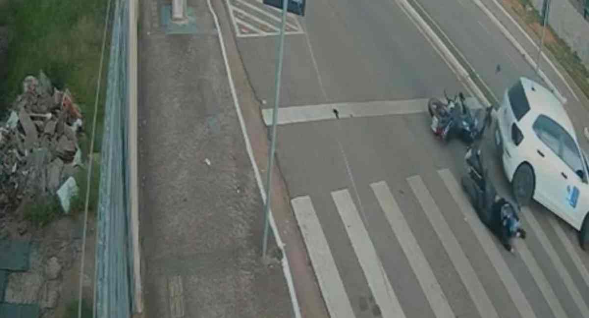 Motociclista fica ferido em colisão com carro em Porto Velho
