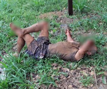 Motociclista fica inconsciente após queda na Estrada dos Periquitos