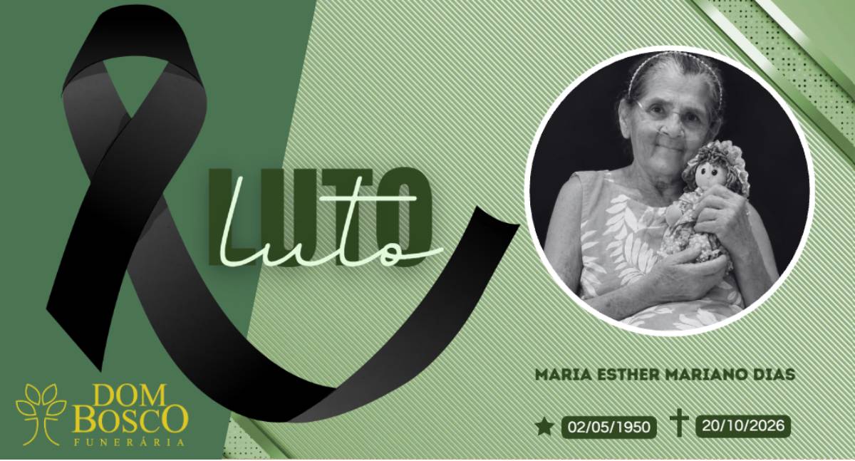 Nota de Pesar: Maria Esther Mariano Dias